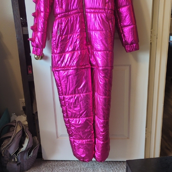 Pink Metallic Ski & Snow Jacket - Picture 2 of 8